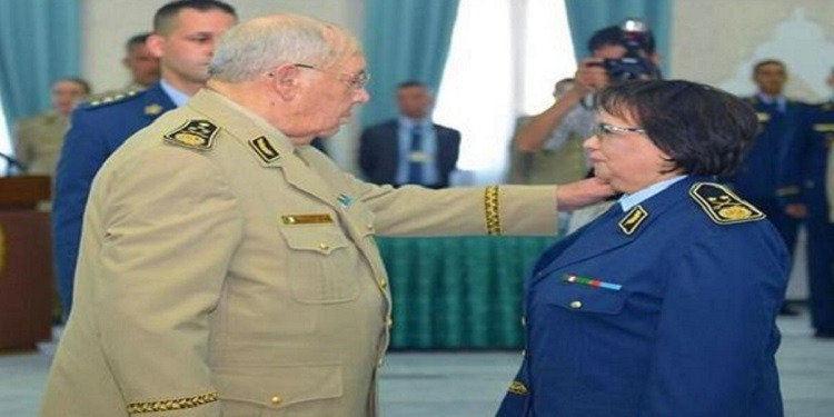 الجزائر : لأول مرة.. امرأة تتقلد رتبة لواء